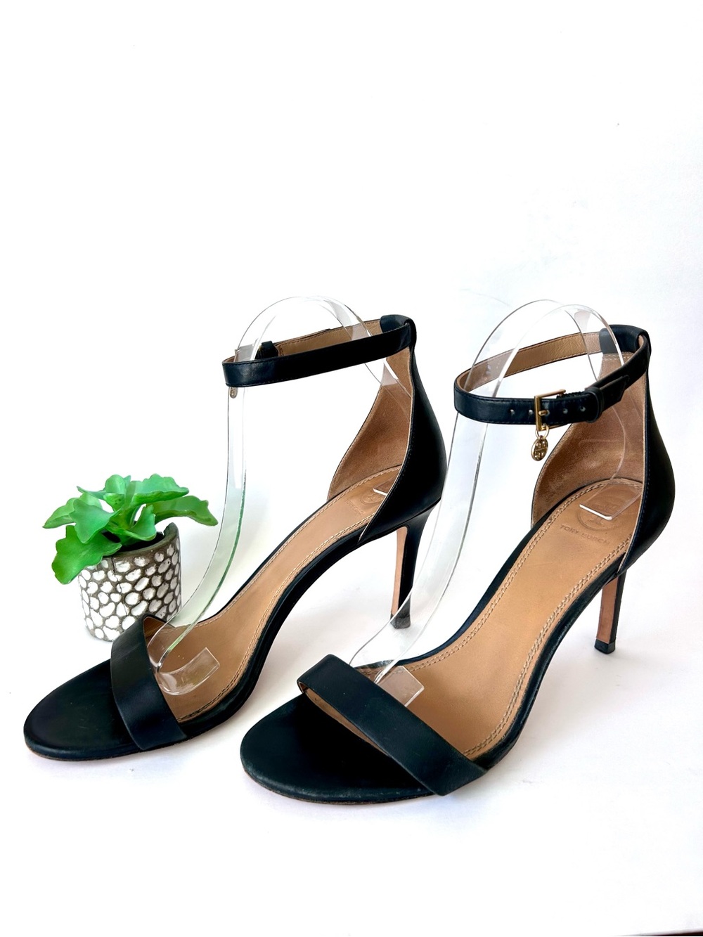 Tory Burch Ellie 85MM Ankle Strap Sandal Size 9 - Picture 4 of 9